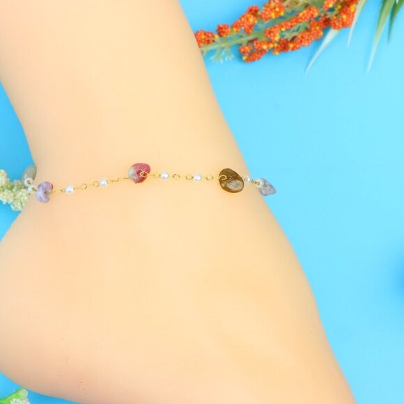 Elegant Handmade Anklet – Perfect for Women & Girls | Ideal Gift Option, DYC1784 - Picture 9 of 10